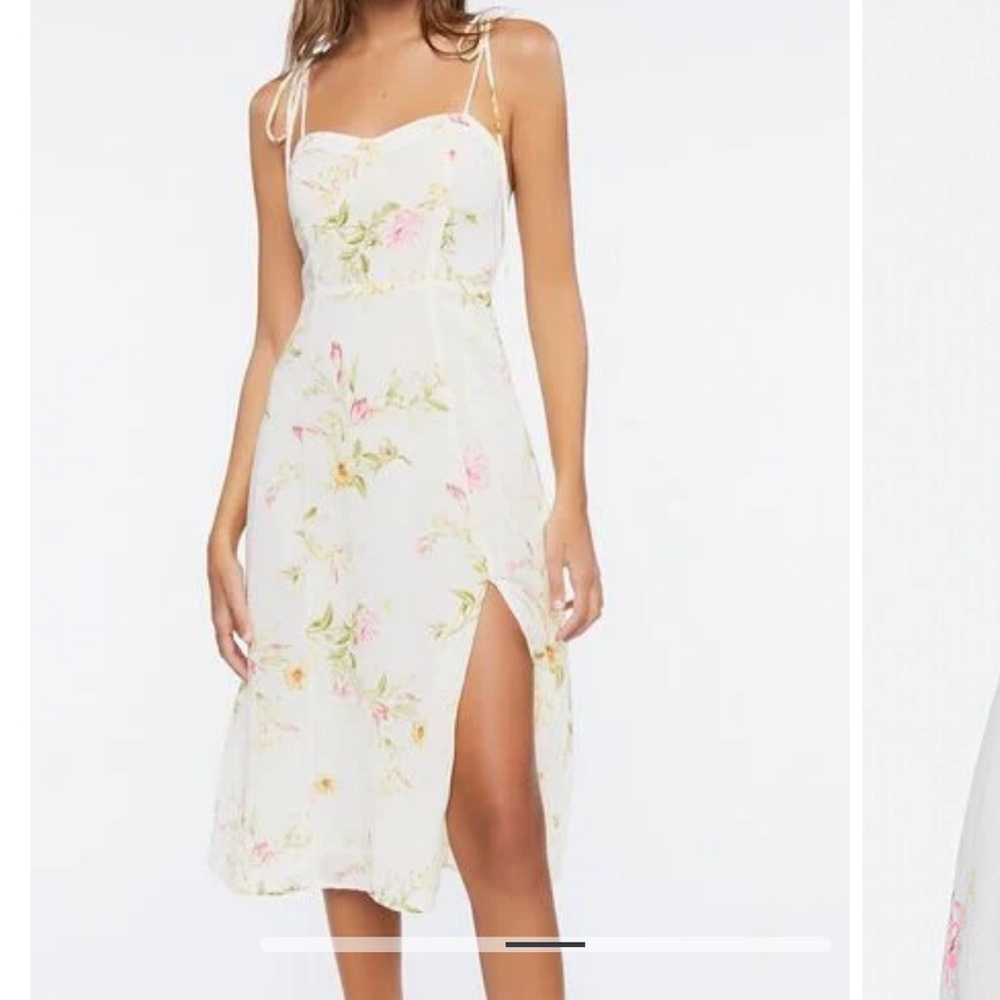 Floral Black Dress